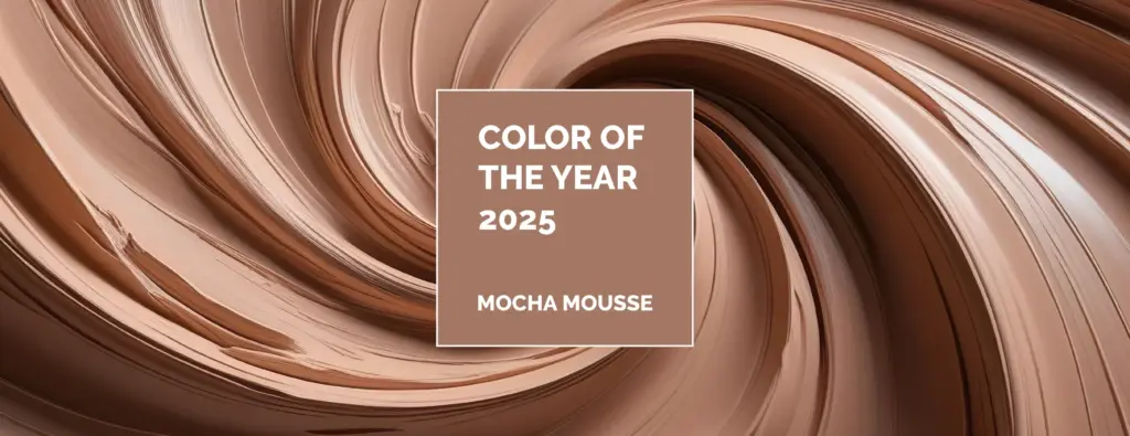 Pantone-Farbton Mocha Mousse Trendfarbe Titelbild